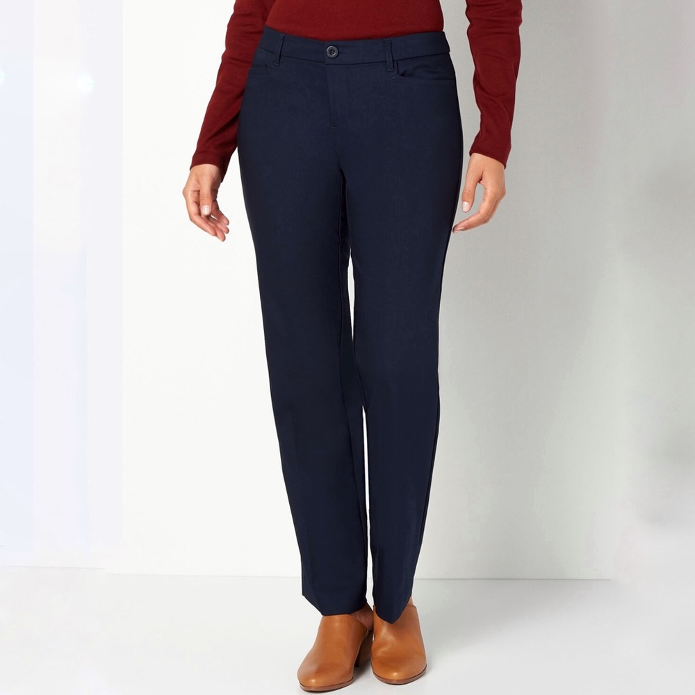 Everyday Trouser Twill Pant Average Straight Fit Size 6